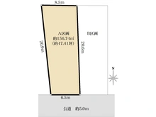 【東京都/三鷹市井の頭】2区画分譲　三鷹市井の頭5丁目土地　A区画 