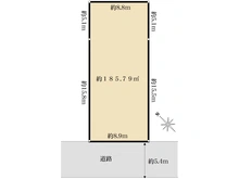 【東京都/武蔵野市境】武蔵野市境3丁目　売地 