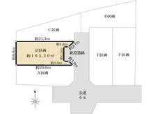 【神奈川県/横浜市都筑区荏田東】都筑区荏田東売地　B区画/全6区画 