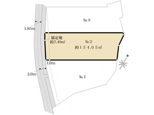 【神奈川県/鎌倉市由比ガ浜】鎌倉市由比ガ浜2丁目　土地　No.2/全3区画 