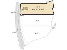 【神奈川県/鎌倉市由比ガ浜】鎌倉市由比ガ浜2丁目　土地　No.3/全3区画 