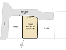 【神奈川県/茅ヶ崎市東海岸南】茅ヶ崎市東海岸南4丁目　B区画（全4区画） 