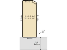 【東京都/杉並区本天沼】杉並区本天沼2丁目　売地 