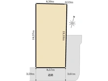 【東京都/目黒区中町】中町1丁目 土地 