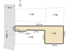 【東京都/練馬区石神井台】練馬区石神井台八丁目売地4号地 