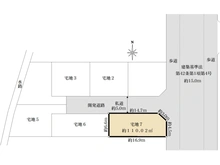 【東京都/稲城市矢野口】稲城市矢野口全7区画売地　7区画 