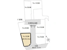 【神奈川県/横浜市戸塚区汲沢】戸塚区汲沢8丁目　No.1区画/全7区画　売地 