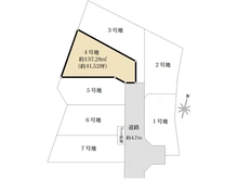 【大阪府/箕面市稲】大阪府箕面市稲3丁目　売土地　4号地 