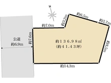 【東京都/江戸川区東松本】江戸川区東松本1丁目　売地 