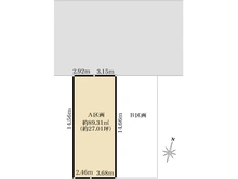 【東京都/練馬区高松】練馬区高松3丁目 売地 A区画 