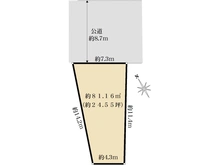 【東京都/葛飾区東金町】葛飾区東金町4丁目売地（建築条件無し） 