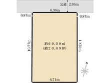 【東京都/北区滝野川】北区滝野川1丁目　売地 