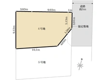 【東京都/東久留米市氷川台】東久留米市氷川台1丁目 4号地 