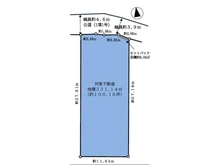 【神奈川県/藤沢市大鋸】藤沢市大鋸二丁目　売地 