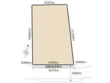 【東京都/世田谷区羽根木】東京都世田谷区羽根木2丁目 土地 