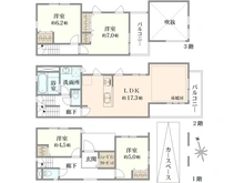 【埼玉県/戸田市中町】戸田市中町2丁目 D号棟 