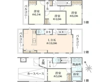 【埼玉県/さいたま市浦和区領家】さいたま市浦和区領家6丁目　C号棟 