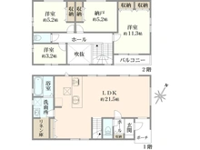 【千葉県/松戸市日暮】松戸市日暮二丁目　新築戸建1号棟 