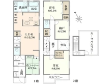 【神奈川県/相模原市中央区相模原】相模原市中央区相模原6丁目　新築戸建　1号棟 