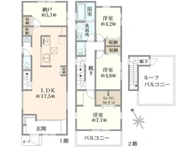 【神奈川県/相模原市中央区相模原】相模原市中央区相模原6丁目　新築戸建　2号棟 