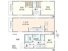 【神奈川県/川崎市幸区小向西町】川崎市幸区小向西町3丁目 新築戸建 A棟／全5棟 