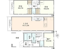 【神奈川県/川崎市幸区小向西町】川崎市幸区小向西町3丁目 新築戸建 B棟／全5棟 