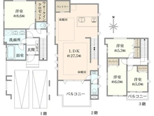 【東京都/世田谷区赤堤】世田谷区赤堤4丁目　新築戸建　A号棟 