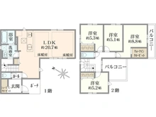 【神奈川県/横須賀市湘南鷹取】横須賀市湘南鷹取五丁目　新築戸建 