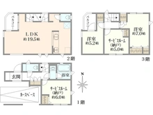 【神奈川県/川崎市中原区下新城】川崎市中原区下新城3丁目　戸建 