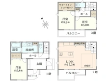 【神奈川県/逗子市新宿】逗子市新宿2丁目　新築戸建　1号棟/全3棟 