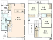 【神奈川県/横浜市青葉区美しが丘西】横浜市青葉区美しが丘西2丁目　新築戸建　D号棟 