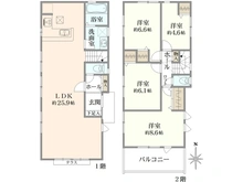 【東京都/国分寺市泉町】国分寺市泉町1丁目 新築戸建 3号棟 