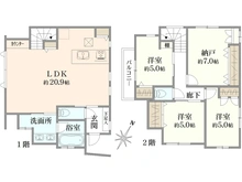 【東京都/杉並区永福】杉並区永福3丁目　新築戸建　A号棟 