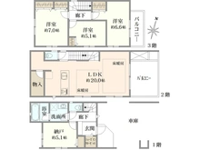 【東京都/江戸川区西小岩】江戸川区西小岩4丁目　新築戸建　A号棟 