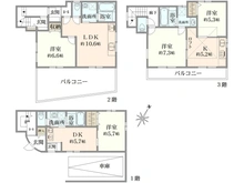 【東京都/杉並区和田】杉並区和田1丁目 戸建 
