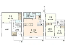 【神奈川県/川崎市多摩区三田】川崎市多摩区三田1丁目　新築戸建　1号棟 