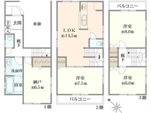 【東京都/大田区東六郷】大田区東六郷1丁目中古戸建 