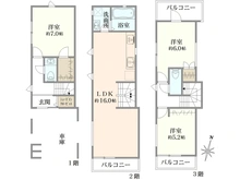 【東京都/江戸川区東松本】江戸川区東松本2丁目新築戸建 