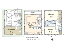 【東京都/墨田区八広】墨田区八広3丁目　戸建 