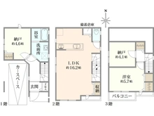 【東京都/葛飾区亀有】葛飾区亀有2丁目新築戸建　A号棟 