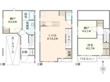 【東京都/葛飾区亀有】葛飾区亀有2丁目新築戸建　B号棟 