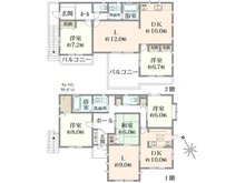 【東京都/稲城市若葉台】若葉台4丁目　二世帯住宅 