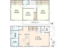 【東京都/府中市白糸台】府中市白糸台6丁目　新築戸建1号棟 