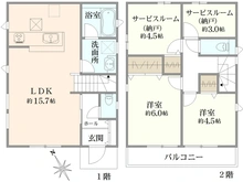 【東京都/府中市白糸台】府中市白糸台6丁目　新築戸建2号棟 