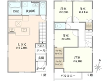 【大阪府/箕面市外院】箕面市外院1期2号棟 