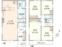 【神奈川県/横浜市緑区長津田】緑区長津田2丁目　新築戸建　C号棟 