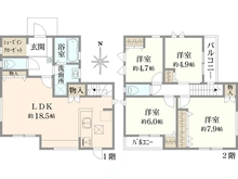 【神奈川県/横浜市緑区長津田】緑区長津田2丁目　新築戸建　F号棟 