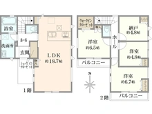 【神奈川県/横浜市緑区長津田】緑区長津田2丁目　新築戸建　G号棟 