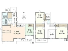 【神奈川県/横浜市青葉区美しが丘】青葉区美しが丘3丁目　中古戸建 