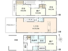 【東京都/葛飾区亀有】葛飾区亀有三丁目戸建 